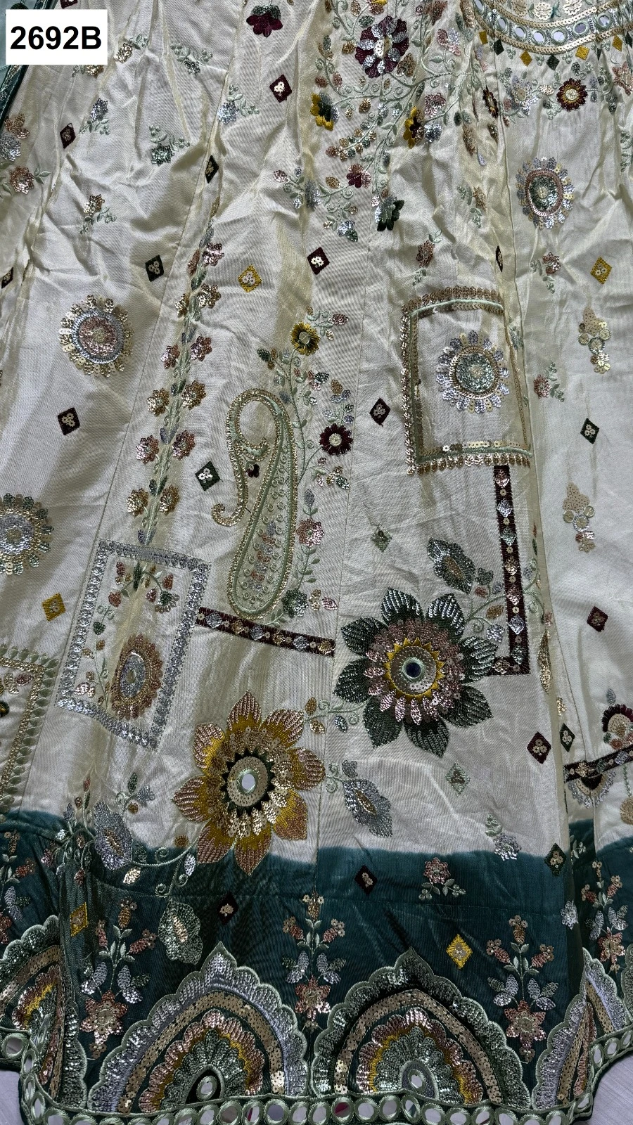 Anjani Art 2692A & 2692B Heavy Pure Viscose Wholesale Lehenga Catalog — Wholesale Lehenga, MPA wholesale from Surat - Gallery Image 10